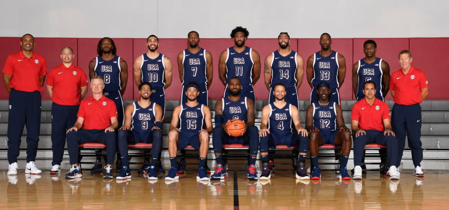 三亿体育体育活动-美国男篮集结归来，豪取热身赛胜利