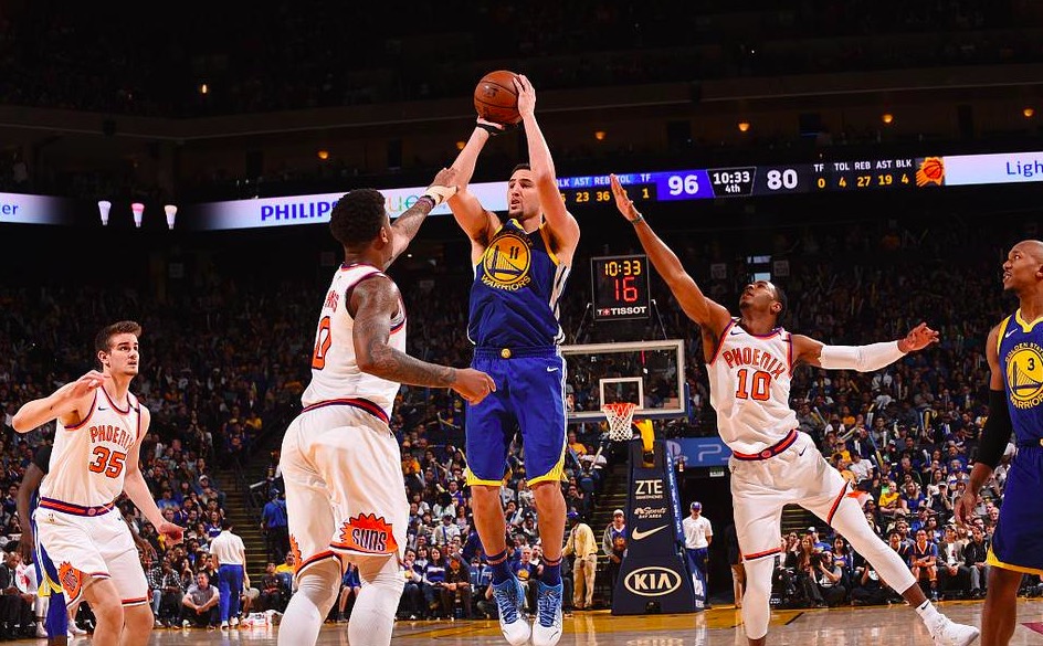 勇士逆转太阳，取得关键胜利的简单介绍